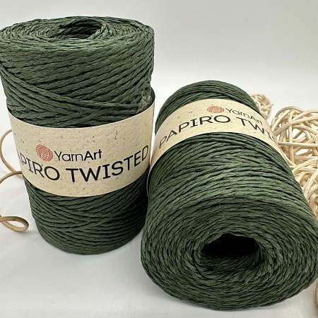 Пряжа Рафия крученая Papiro Twisted