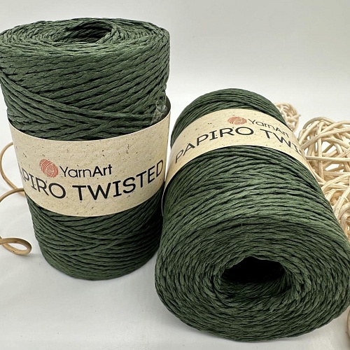 Пряжа Рафия крученая Papiro Twisted