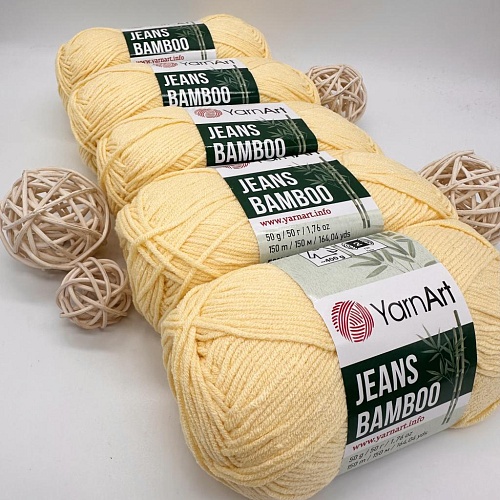 Пряжа YarnArt Jeans bamboo