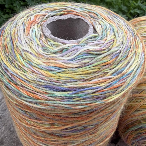 Пряжа в бобинах Multiciolor №10 Цена за 10гр