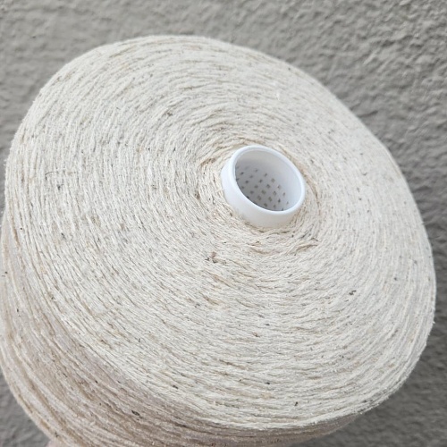 Пряжа в бобинах Bourette Silk 3/15 натуральный Цена указана за 10гр