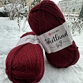 Пряжа Shetland 523 бордовый