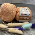 Пряжа YA Baby Cotton 412 персик