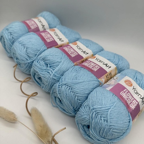 Пряжа Yarn art Flowers UNICOLOR 755