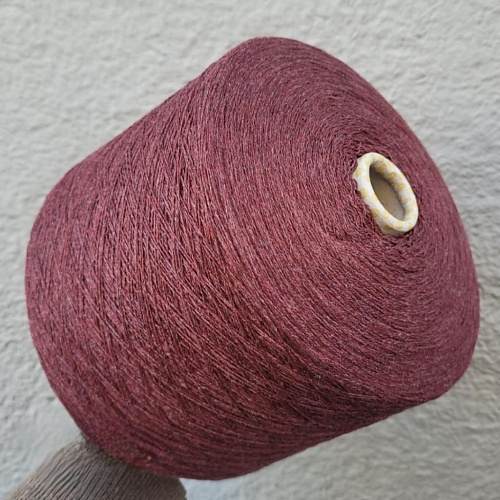 Пряжа в бобинах 201594 Nuovo bordeaux бордо