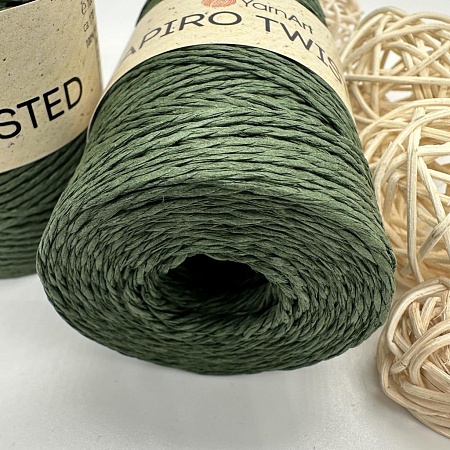 Пряжа Рафия крученая Papiro Twisted