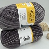Пряжа Regia Vintage Color /Винтаж Колор/ 02859, lavendel color (цвет лаваны), белый/фиолетовый)