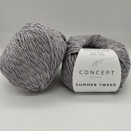 Пряжа Summer Tweed 69 серый