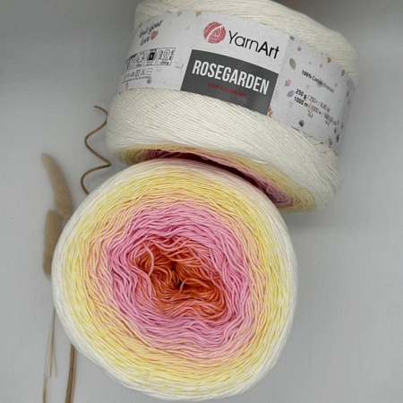 Пряжа Yarn art Rosegarden 302