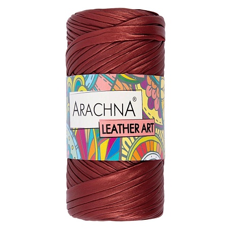 Пряжа Arachna Leather Art №07 красный
