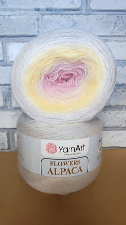Пряжа Flowers Alpaca