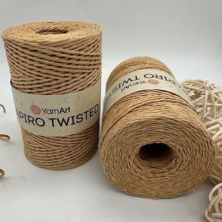 Пряжа Рафия крученая Papiro Twisted