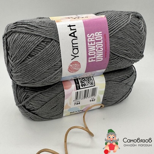 Пряжа Yarn art Flowers UNICOLOR 744
