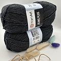 Пряжа Jeans plus 28 графит