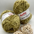 Пряжа Katia Mini velour 112