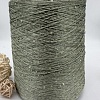 Пряжа в бобинах Lana gatto Paillettes цена за 10 грамм цвет: 31161 полынь