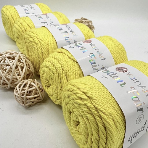 Пряжа Cotton fair 4/4