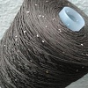 Пряжа в бобинах Pima Sequins (хлопок) 3061 каштан/ Цена за 10 гр