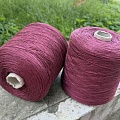 Пряжа в бобинах Loro Piana лен винный