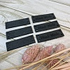 Аксессуары для одежды и обуви Кожаная бирка пришивная "Hand Made" 13*7см (серый) Цена за 1 шт
