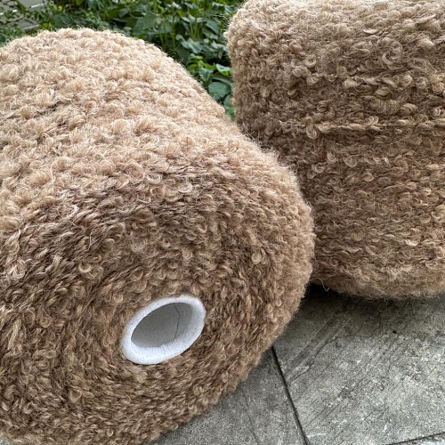 Пряжа в бобинах Fancy Alpaca baby 1900 верблюжонок цвет:1155