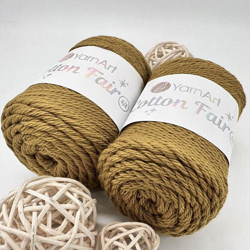 Пряжа Cotton fair 4/4