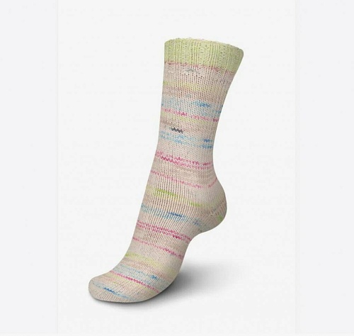 Пряжа Regia Cotton Color Summer Breeze 02479 шлепанцы