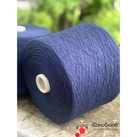 Пряжа Lanecardate Canberra color 879 blu"