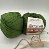 Пряжа YA Baby Cotton 441 зелен трава