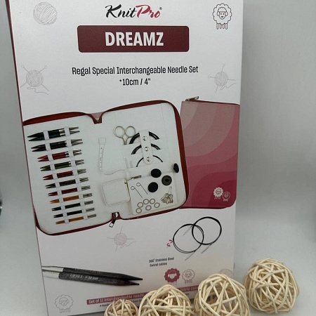 Спицы для вязания 200640 Набор "Regal» спиц съемных укороченных"Dreamz"