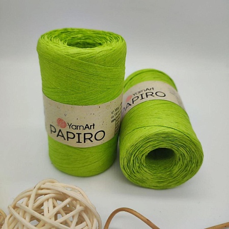 Пряжа для вязания рафия Papiro 1327