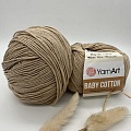 Пряжа YA Baby Cotton 405 песочный