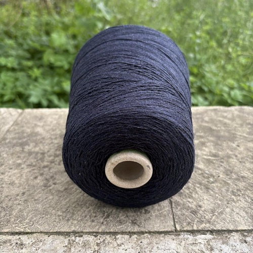 Пряжа в бобинах Loro Piana Cashmere Blue mel Цена за 10гр