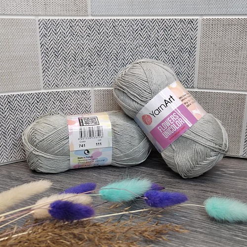 Пряжа Yarn art Flowers UNICOLOR 741