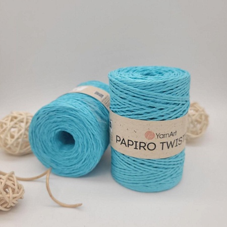 Пряжа для вязания рафия крученая Papiro Twisted 1304
