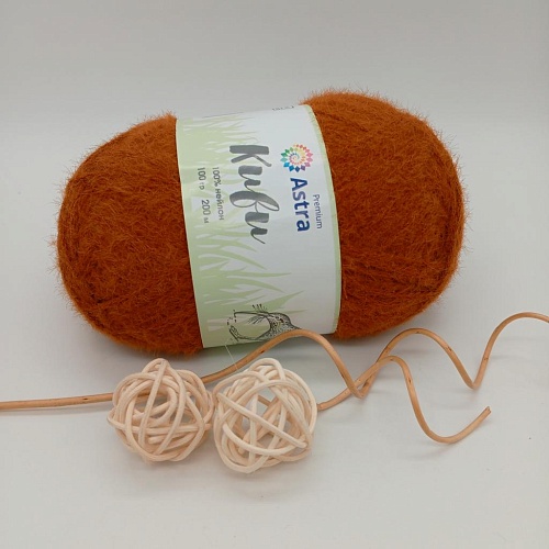 Пряжа Киви (Kiwi) 06 коричневый