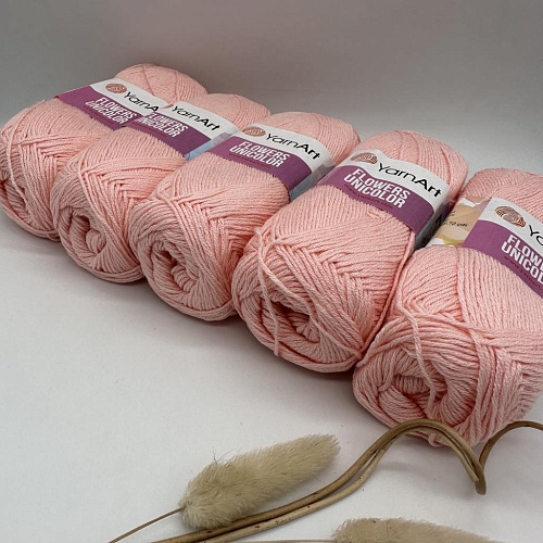 Пряжа Yarn art Flowers UNICOLOR 734
