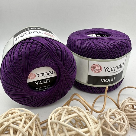 Пряжа YarnArt Violet 5550 т.фиолет