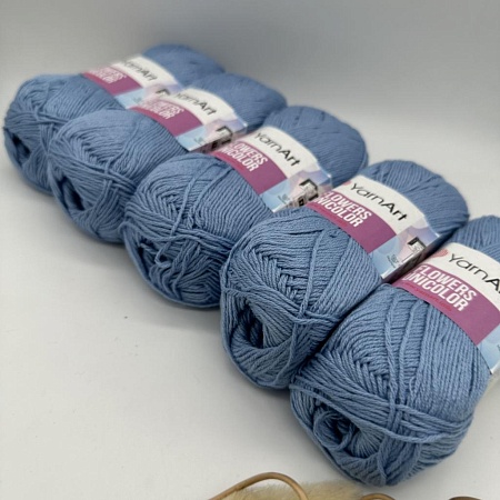 Пряжа Yarn art Flowers UNICOLOR 742