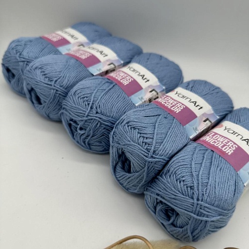 Пряжа Yarn art Flowers UNICOLOR 742