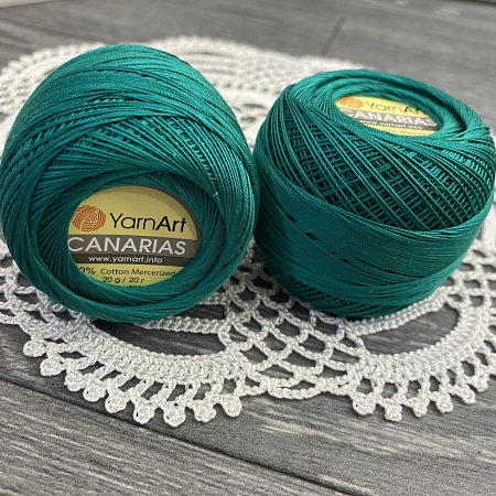 Пряжа Canarias 6334 изумруд