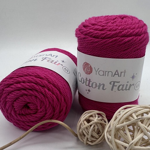 Пряжа Cotton fair 4/4