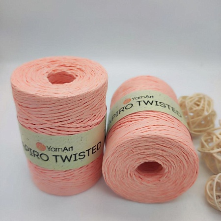 Пряжа для вязания рафия крученая Papiro Twisted 1306