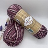 Пряжа Alize Artisan 9011 бело-малин-ягодн мусс