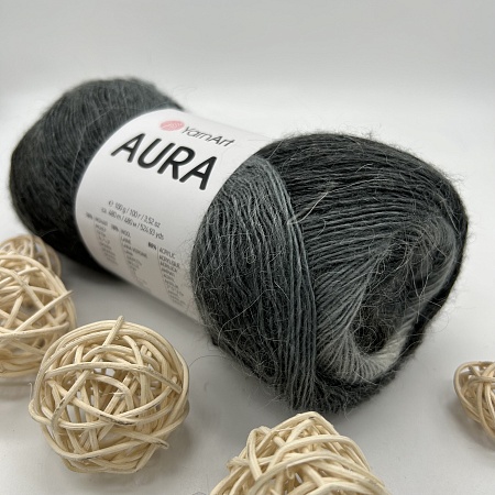 Пряжа YarnArt Aura 6501