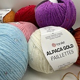 Alpaca Gold Paillettes