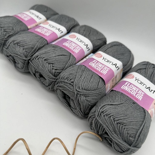 Пряжа Yarn art Flowers UNICOLOR 744