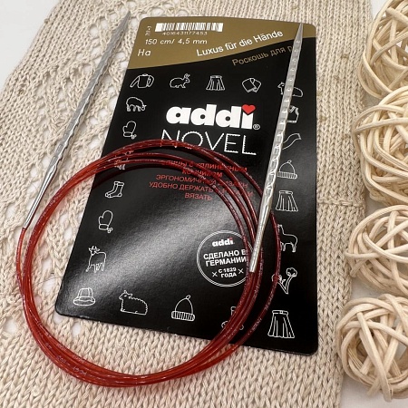 Спицы для вязания Спицы Addi Novel, 150см / 4,5мм