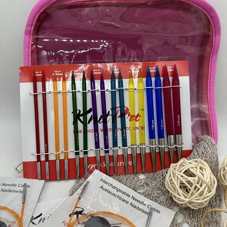 Спицы для вязания 50618 Набор "Deluxe Set " съемных спиц "Trendz"
