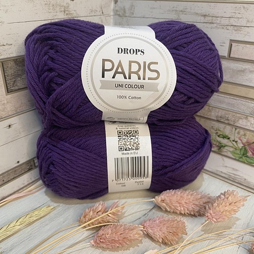 Пряжа PARIS 08 фиолетовый